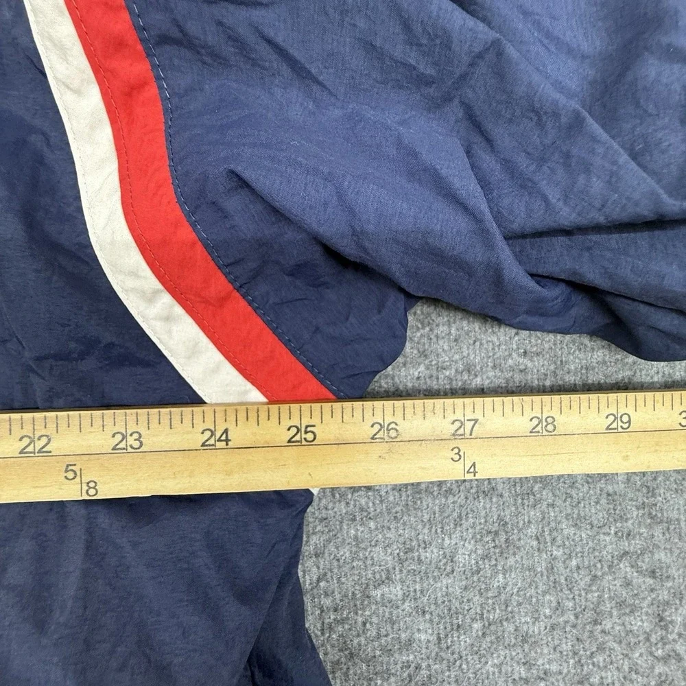 Vintage FILA Full Zip‎ Windbreaker Jacket Mens 2XL Blue Color Block